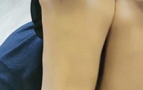 【咩祖】超短裤御姐牛仔短靴骑马