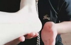 【天津S青岁岁殿下】学生服马丁靴暴力训狗