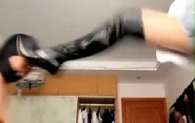 【十三姨】木乃伊数据线惩罚偷内衣贼【续集】