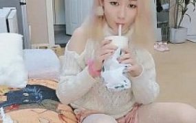 【丝洛】运动鞋白丝棉袜诱惑抖M