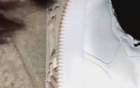 【悦主】夜跑后原味脚羞辱狗废物