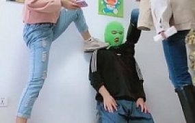 【美离子】爆改素人-19岁跆拳道女神暴连环夺命踢