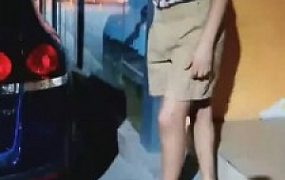 【梵高】平底鞋路人美女开发