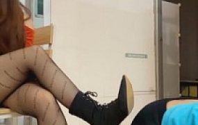 【Aki女王大人】短靴黑丝羞辱狗奴才【上】