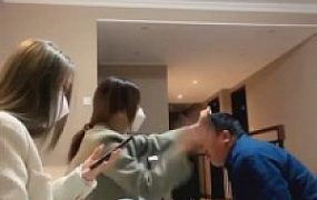 【禾悦】姐妹花双S暴调老狗