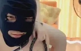 【欣妍】短发模特羞辱圈养狗 G-210712-22