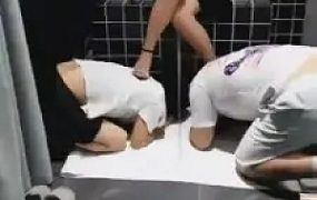 【乐爷】江景酒店调教-浴缸羞辱双奴 G-210712-8