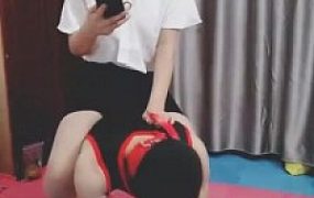 【麒麟女皇】贱狗不听话被主人狠狠修理 G-210806-4