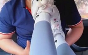 【悦主大大】运动后小白鞋棉袜车内调狗 G-210808-27