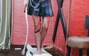 【暴力美学】学生装S绑成木乃伊虐废 G-210817-31