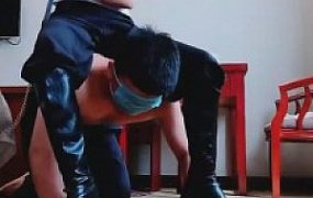 【梓晨】骑士靴踢裆-鞭打-膝盖顶胯 G-210818-8