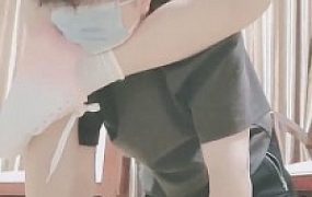 【妮蔻】小白鞋脏棉袜气味羞辱