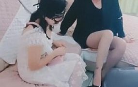 【羽诺】女同学来看我调教狗