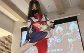 【禾末】cosplay-女超人VS外星人