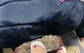 【伊兮夫妻】清晨圈养狗跪拜