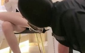 【汐月】实习生S肉丝高跟玩狗