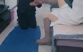 【大乔】素人长靴肉丝首调