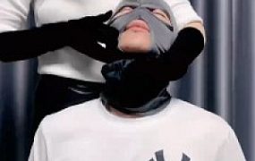 【狗哥】黑手套掐窒息