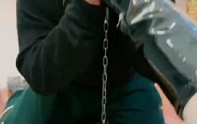 【林夕】长靴肉丝踩踏虐