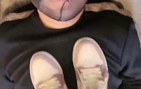 套路直播视频【安主】运动后原味白袜辱狗