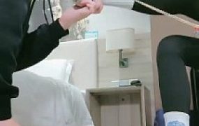 套路直播视频【护短S】超臭鞋袜裸足让狗舔