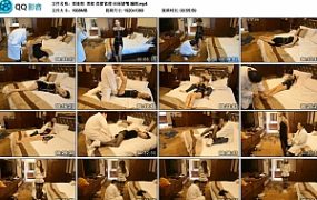 【束缘阁】黑裙 直臂紧缚 丝袜堵嘴 蹦跳