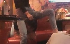 vivi，KTV调教双奴