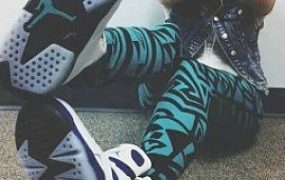 篮球aj7长腿美女脏篮球鞋暴力踩跺