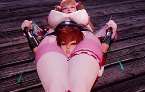 (日语中文字幕)妹妹舔足+腿绞