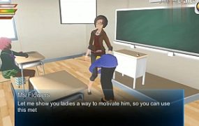 3D游戏动画-奴隶校园！被女生和老师当狗玩弄的校园生活RPG！O-200831-11