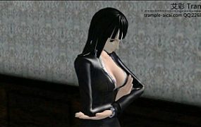 海贼王罗宾调教春丽和隆（街霸红人） O-170605-3