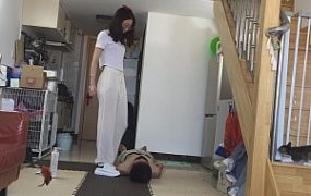 女神小白鞋多角度才脖子 YC-220119-9