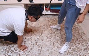 【猫猫大人】牛仔裤白匡威强迫坐脸钻胯 YC-210910-6