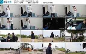 【半岛束艺】穿着走不快的裙子散步