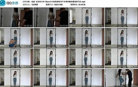 【逍遥】定拍轻口味 12cm尖头细高跟紧身牛仔裤直臂放置极限罚站