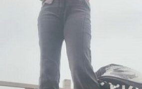 套路直播视频【强抚】爬山户外遛狗/舔白袜脚