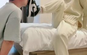 套路直播视频【晨希】AJ小姐姐调狗舔鞋闻脚