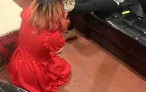 套路直播视频【全国最贱M】母畜-让大学舍友tj我/喝圣水