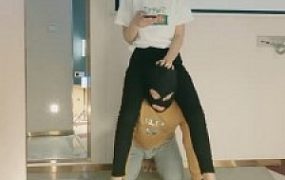 套路直播视频【小小小魔女】骑马-踢裆虐打