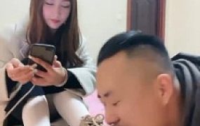 套路直播视频【惜沫】狂舔原味白丝的狗