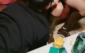 套路直播视频【文文文】KTV被双S精神小妹强制虐打【双视角版】