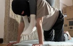 套路直播视频【香菜S】白袜学生主骑马/裸足踩踏