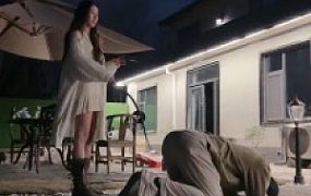 套路直播视频【沅芷大人】户外-白富美户外鞭打/长靴踩踏