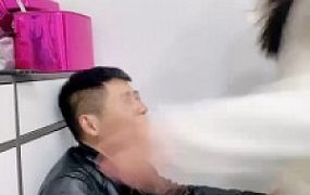 套路直播视频【孤傲女帝】超暴力连环耳光+踢踹