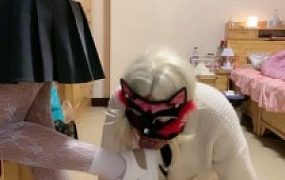 套路直播视频【惜沫】JK装小主蛇鞭调变装奴转胯/脚喂蛋糕/踢裆