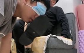 套路直播视频【素人星探】超强情侣主绿帽专场-长靴踩踏-臭脚窒息/转胯遛狗