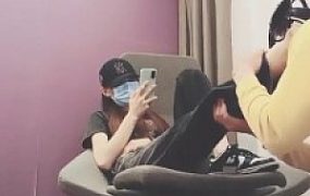 套路直播视频【美娜格格】运动鞋白棉袜惩罚家奴【下】