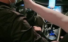 套路直播视频【馨妍】开发滴滴司机车内舔脚