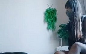 套路直播视频【魅影女神】反绑狗虐乳-喝圣水