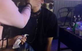 套路直播视频【宠儿】双S长筒靴KTV暴力调-遛狗骑马/踩踏踢踹/耳光sp/深喉